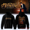 Brandon Flowers On Tour 2026 Signature Black Edition Hoodie, black pullover featuring sitting couch portrait back graphic