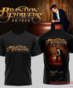 Brandon Flowers On Tour 2026 Signature Black Edition Tee