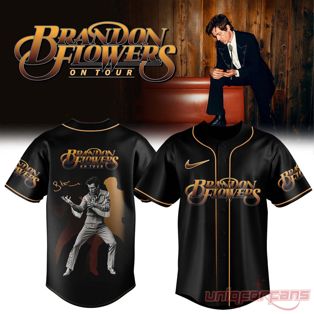 Brandon Flowers On Tour 2026 Signature Edition Jersey Brandon Flowers On Tour 2026 Signature Edition Jersey