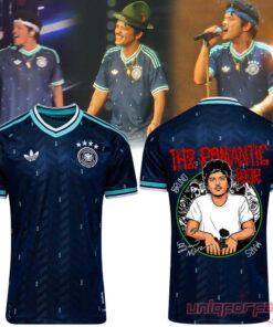 Bruno Mars THE ROMANTIC TOUR in Olympiastadion Berlin Jersey Special Edition