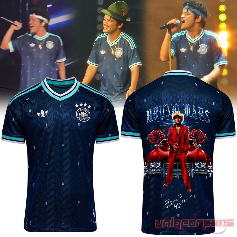 Bruno Mars THE ROMANTIC TOUR in Olympiastadion Berlin Jersey Special Edition Bruno Mars THE ROMANTIC TOUR in Olympiastadion Berlin Jersey Special Edition