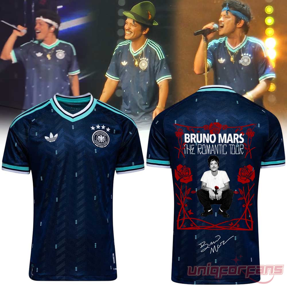 Bruno Mars THE ROMANTIC TOUR in Olympiastadion Berlin Jersey Special Edition Bruno Mars THE ROMANTIC TOUR in Olympiastadion Berlin Jersey Special Edition