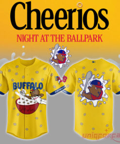 Buffalo Bisons Limited Edition Jersey Cheerios Night At The Ballpark
