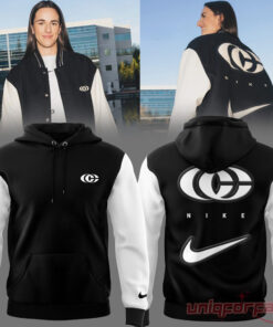 Caitlin Clark Balck And Whitte Edition Hoodie
