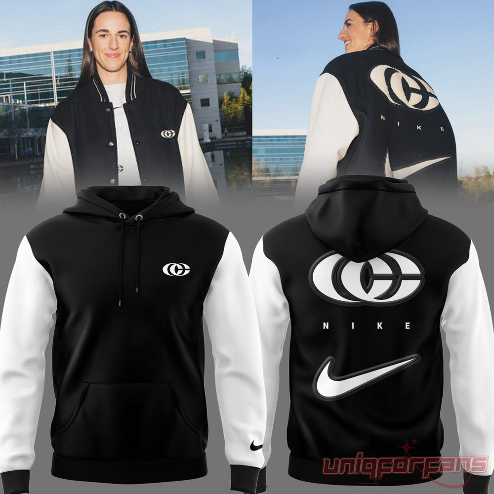 Caitlin Clark Balck And Whitte Edition Hoodie Caitlin Clark Balck And Whitte Edition Hoodie