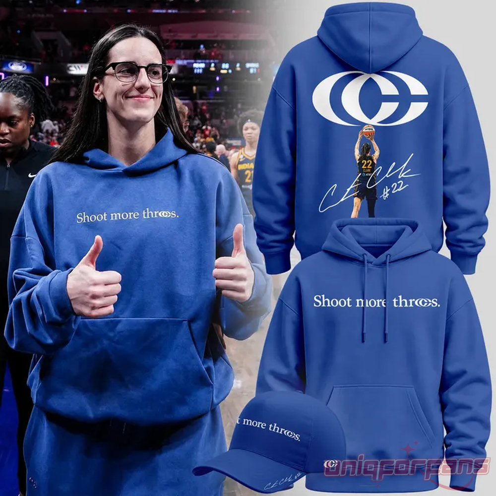 Caitlin Clark “Shoot More Threes” Signatures Edition Hoodie Caitlin Clark “Shoot More Threes” Signatures Edition Hoodie