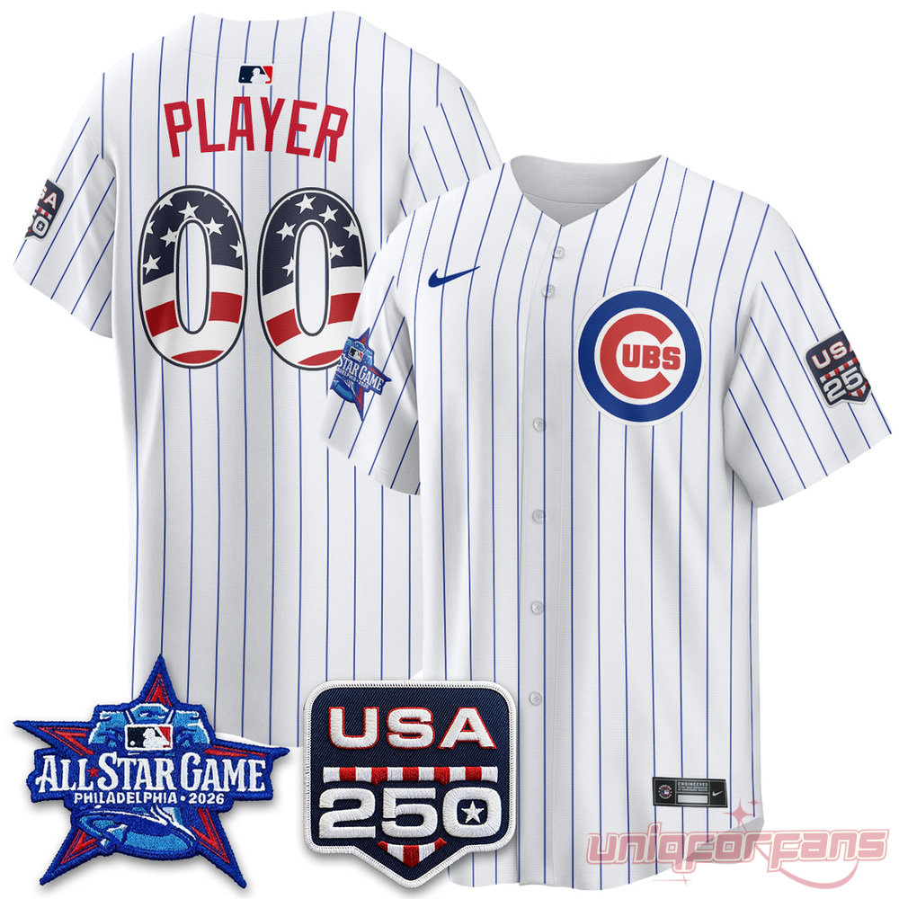 Chicago Cubs All-Star Game 2026 Custom Player Edition Jersey Chicago Cubs All-Star Game 2026 Custom Player Edition Jersey