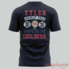 Chicago Cubs x Tyler Childers Wrigley Field 2026 Shirt back displaying the July 12th Snipe Hunt concert graphic