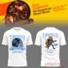 Chris Stapleton x Tennessee Titans All-American Road Show shirt, white concert tee with helmet graphic and raccoon mascot