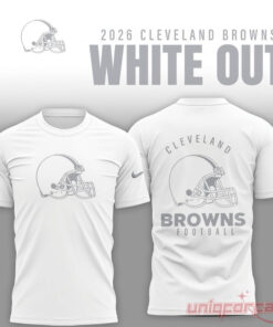 Cleveland Browns 2026 White Out Limited Edition Shirt