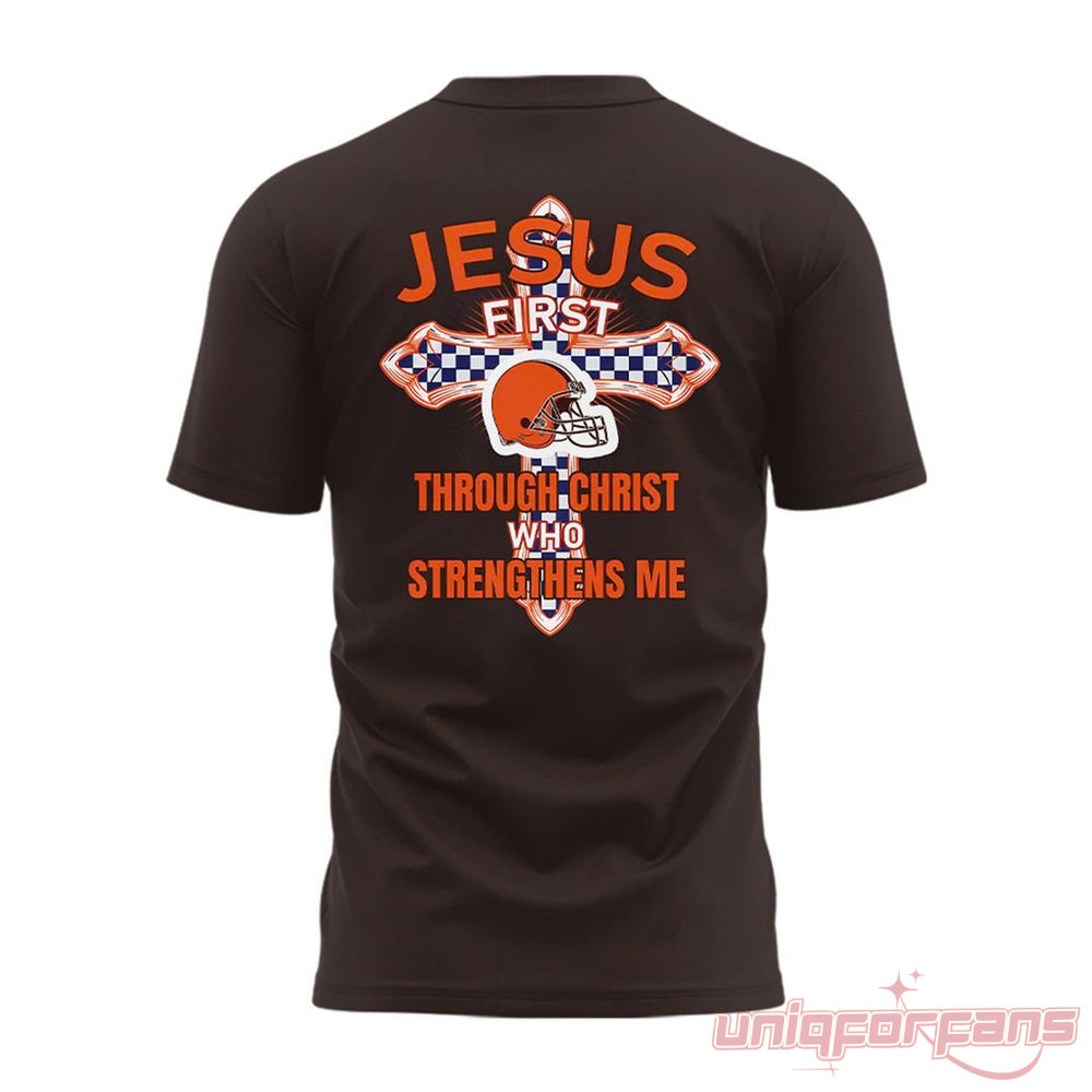 Cleveland Browns “Cleveland For Christ” Special Edition T-Shirt Cleveland Browns “Cleveland For Christ” Special Edition T-Shirt