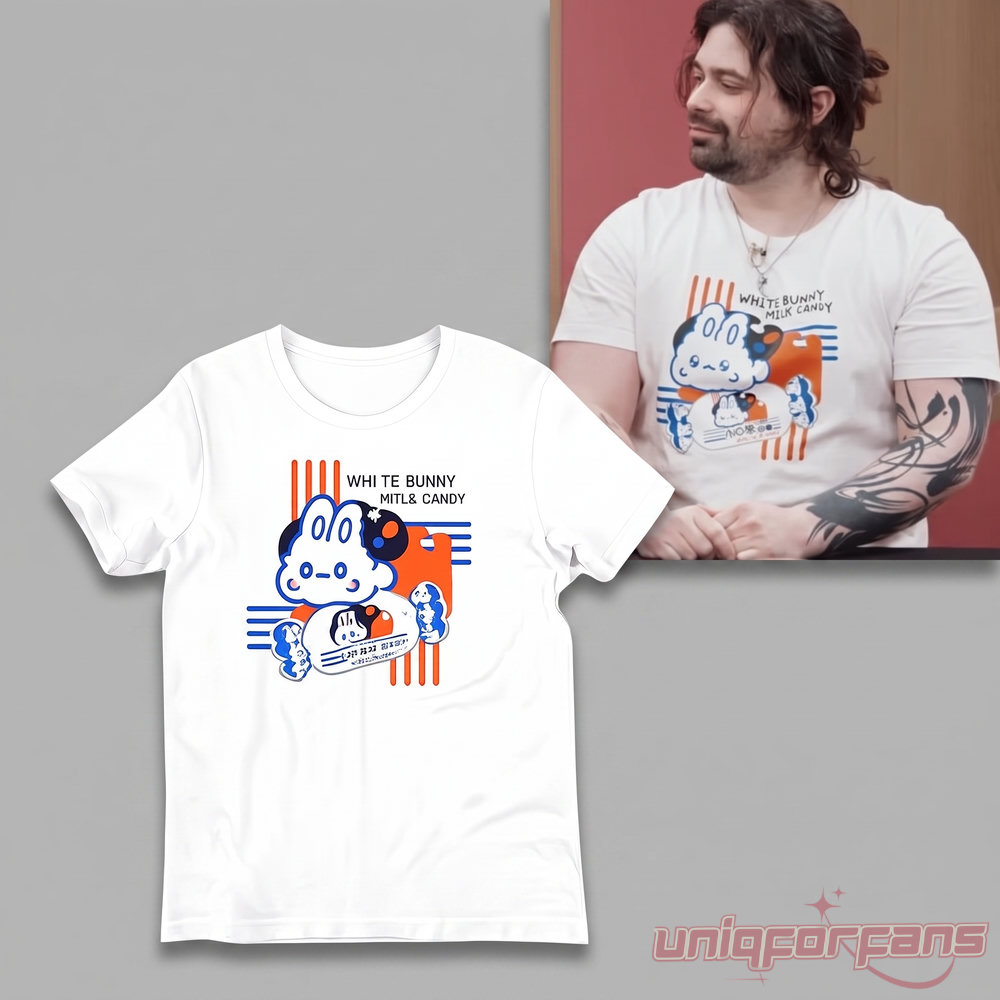 Damien Haas White Bunny Milk Candy Special Edition Shirt Damien Haas White Bunny Milk Candy Special Edition Shirt