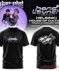 Dan and Phil Announce Hard Launch World Tour 2026 T-Shirt