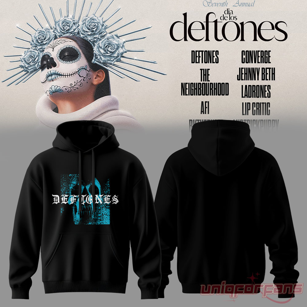 Dia De Los Deftones 2026 Black Edition Hoodie Dia De Los Deftones 2026 Black Edition Hoodie