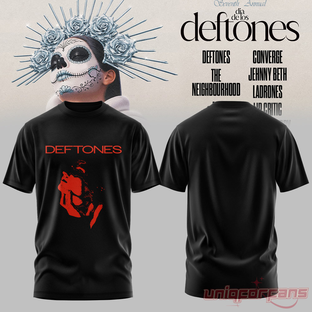 Dia De Los Deftones 2026 Black Edition Tee Dia De Los Deftones 2026 Black Edition Tee