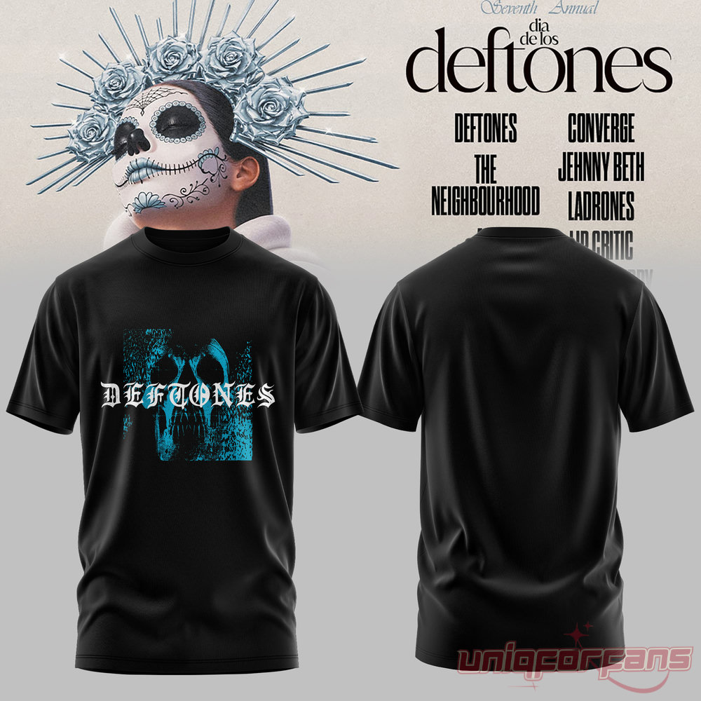 Dia De Los Deftones 2026 Black Edition Tee Dia De Los Deftones 2026 Black Edition Tee