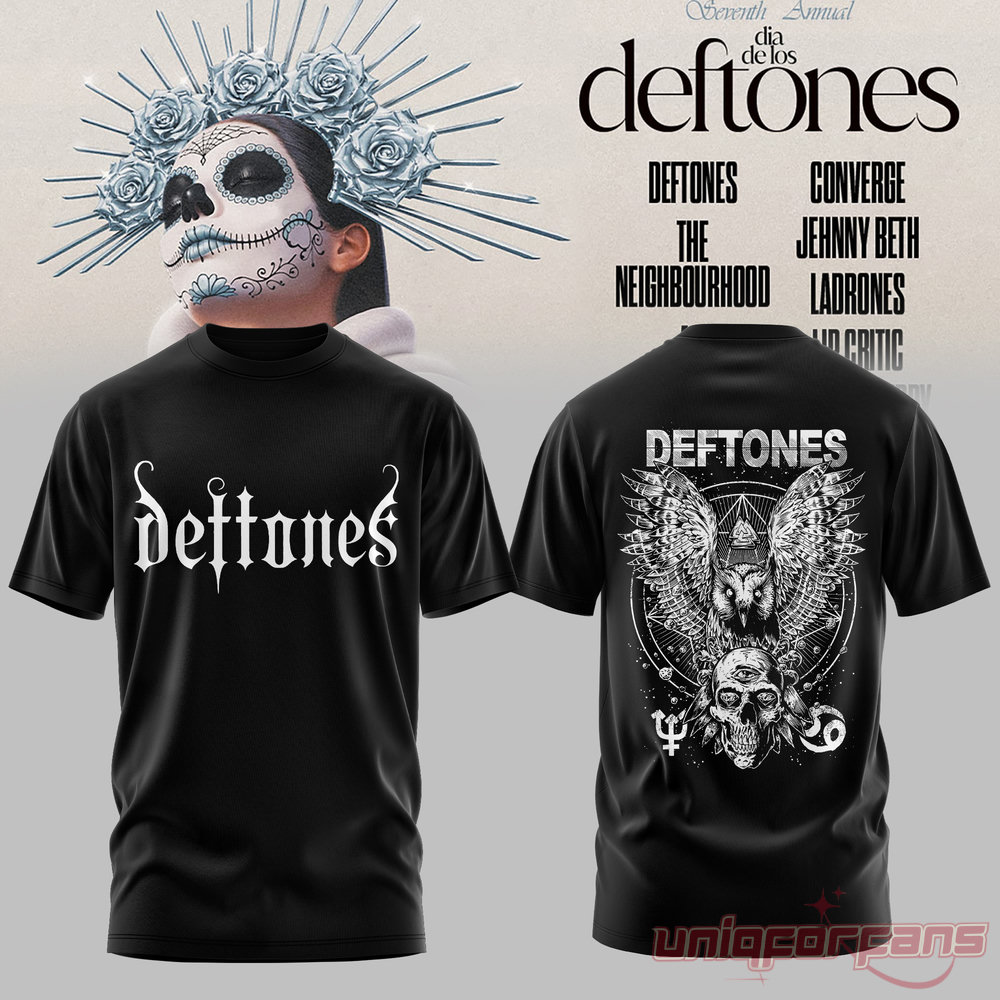 Dia De Los Deftones 2026 Black Edition Tee Dia De Los Deftones 2026 Black Edition Tee