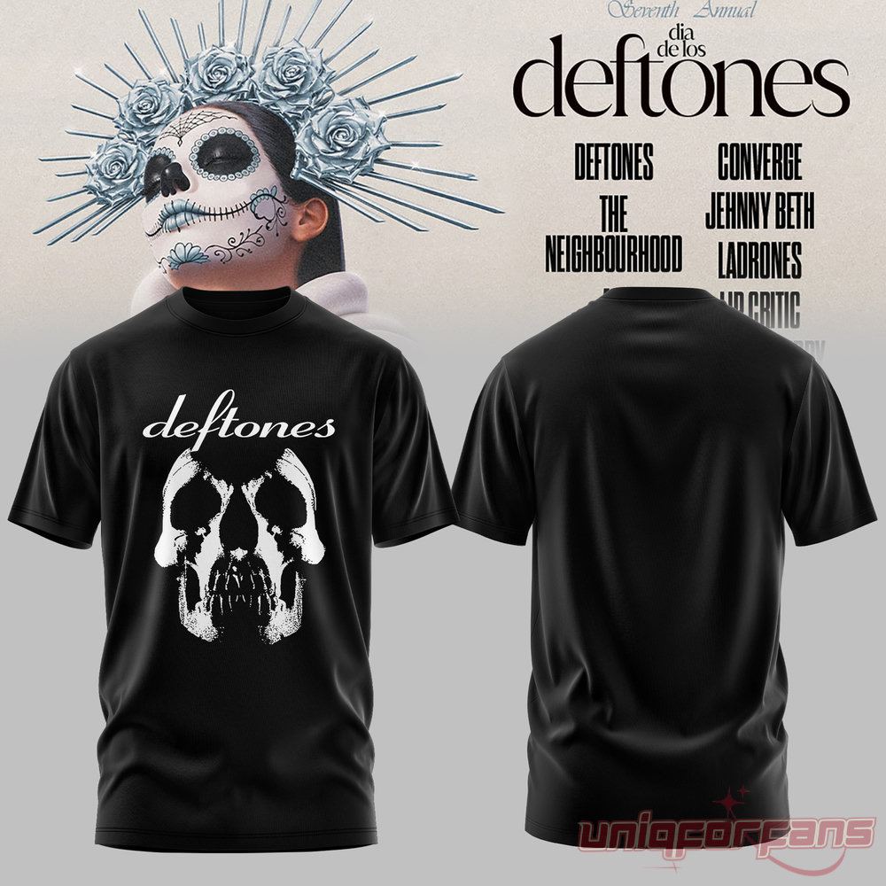 Dia De Los Deftones 2026 Black Edition Tee Dia De Los Deftones 2026 Black Edition Tee