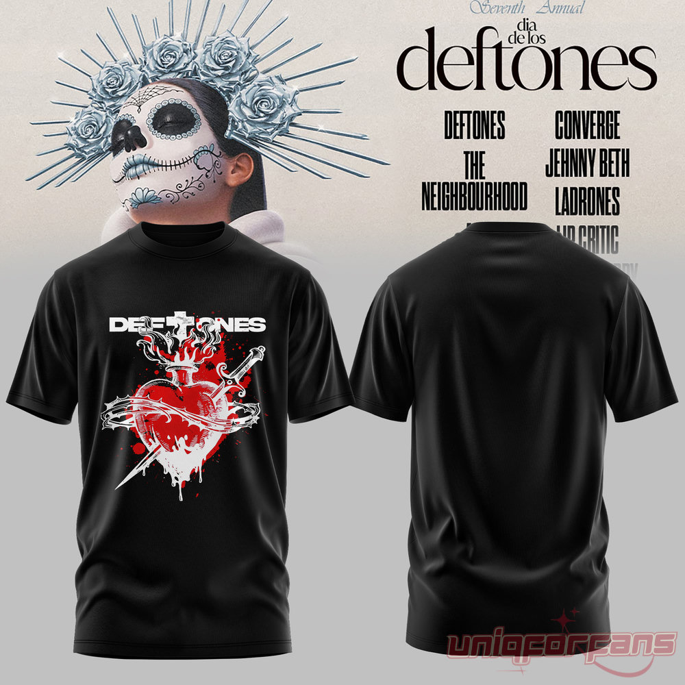 Dia De Los Deftones 2026 Black Edition Tee Dia De Los Deftones 2026 Black Edition Tee