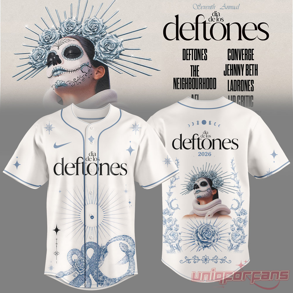 Dia De Los Deftones 2026 Jersey Limited Edition Dia De Los Deftones 2026 Jersey Limited Edition