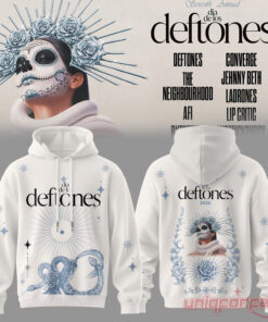 Dia De Los Deftones 2026 White Edition Hoodie