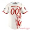 Diablos Rojos del Mexico Red Devils Spider Man Edition Jersey 2026 back view with customizable text and graphic artwork