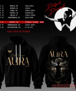 Diljit Dosanjh’s Aura World Tour 2026 Black Edition Hoodie