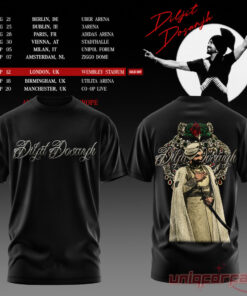 Diljit Dosanjh’s Aura World Tour 2026 Black Edition Tee