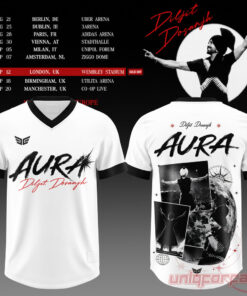 Diljit Dosanjh’s Aura World Tour 2026 Edition Football Jersey