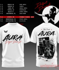 Diljit Dosanjh’s Aura World Tour 2026 White Edition Tee