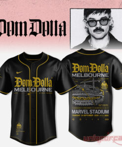 Dom Dolla Tour 2026 Melbourne At Marvel Stadium Edition Jersey