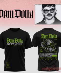 Dom Dolla Tour 2026 New York At Flushing Meadows Corona Park T-Shirt