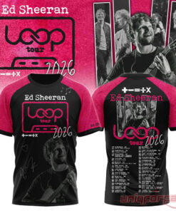 Ed Sheeran Concert LOOP Tour 2026 Selling Out Fast T-Shirt