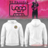 Ed Sheeran Concert San Diego Loop Tour 2026 white hoodie front and blank back view with California badge
