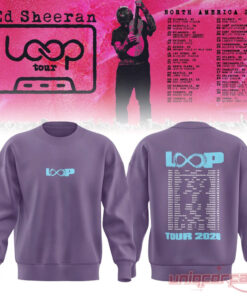 Ed Sheeran Loop Tour 2026 Special Concert List Sweatshirt
