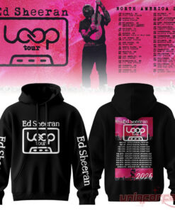 Ed Sheeran North American Loop Tour All Concert 2026 Hoodie Collection