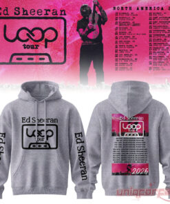Ed Sheeran North American Loop Tour All Concert 2026 Hoodie Collection