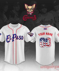 El Paso Chihuahuas 2026 4th of July 250th Jersey