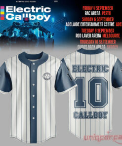 Electric Callboy TANZNEID World Tour 2026 Classic Baseball Jersey Electric Callboy TANZNEID World Tour 2026 Classic Baseball Jersey