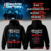 Electric Callboy Tanzneid Tour hoodie in black, featuring the official concert poster art and tour dates on back