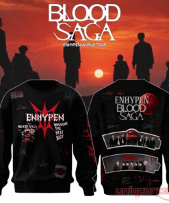 Enhypen Concert Blood Saga 2026 Edition Sweatshirt