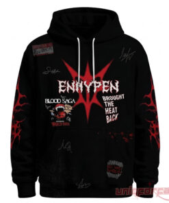 Enhypen Special Edition Hoodie Blood Saga Tour 2026 Members Signed