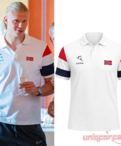 Erling Haaland Norway Giovani Polo Shirt – Collectible Ideas For Fans