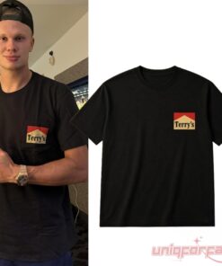 Erling Haaland Terry’s Black Shirt – Collectible Ideas For Fans