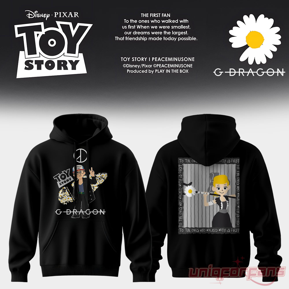 G-Dragon × Toy Story 5 Daisy Bo Peep Artwork Edition Hoodie G-Dragon × Toy Story 5 Daisy Bo Peep Artwork Edition Hoodie