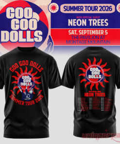 Goo Goo Dolls Summer 2026 North American Tour Limited T-Shirt Goo Goo Dolls Summer 2026 North American Tour Limited T-Shirt