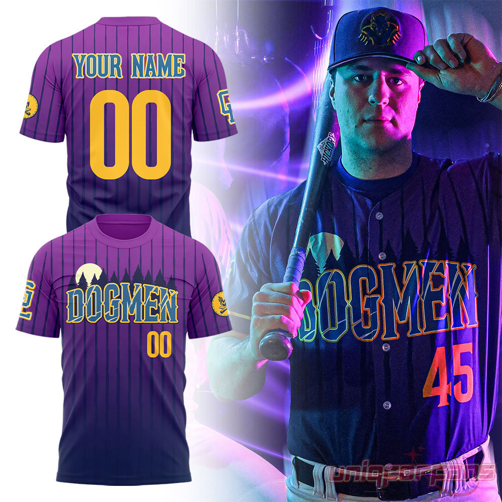 Great Lakes Loons Dogmen New Custom Name & Number T-Shirt Great Lakes Loons Dogmen New Custom Name & Number T-Shirt