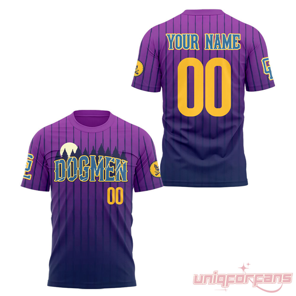 Great Lakes Loons Dogmen New Custom Name & Number T-Shirt Great Lakes Loons Dogmen New Custom Name & Number T-Shirt