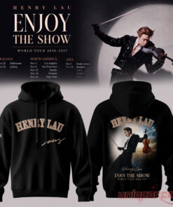 Henry Lau Enjoy The Show World Tour Signature Hoodie Edtion