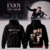 Henry Lau Enjoy The Show World Tour Signature Hoodie, black sweatshirt featuring a multi-photo performance collage